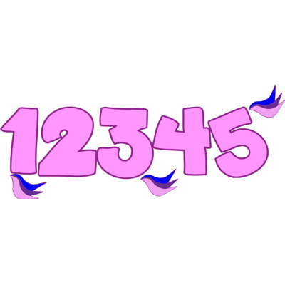 Text & Numbers Wall Decal