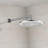 Juno 12" Rain Shower Head with Hand Held Shower Head Shower Set