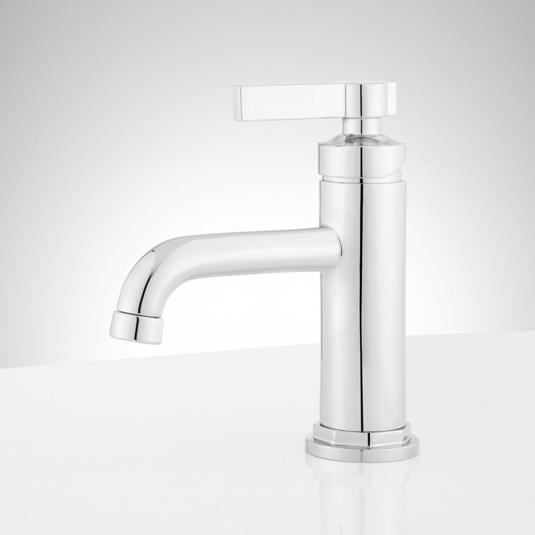 Greyfield 1.2 GPM Single Hole Bathroom Faucet with Metal Lever Handle and Pop-Up Drain Assembly