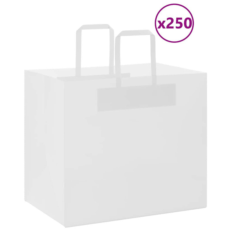 Camyron Gift Wrap Storage, 28cm H x 32cm W x 22cm D, White