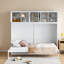 Grand lit escamotable à armoire murale avec armoires supérieures-1635319625-1852490964