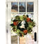 28" Fall Wreath with Hydrangeas and Magnolia Leaves