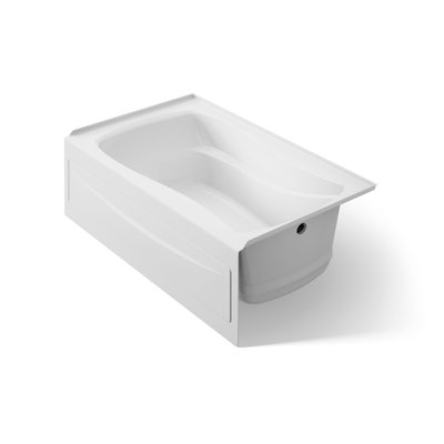 Mariposa® 60" x 36" Integral Apron Heated Bubble massage Air Bath With Left-Hand Drain