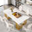 Legun Rectangular with Iron Base Dining Table-2040381230-2032798039