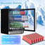 24 Inch Beverage Refrigerator, 170 Can Capacity Freestanding Drink Cooler With Tempered Glass Door, 5 Adjustable Shelves, Internal Led Lighting, Quiet Operation For Home Kitchen Office Bar