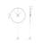 Ombra Solid Wood Wall Clock-114473993