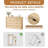 52" Wide Fluted 8-Drawer Dresser, Modern Curved Profile Wood Chest Of Drawers, TV Stand & Storage Organizer For Bedroom, Living Room, Or Hallway-921411093