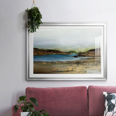 Lakeside, reproduction d'art encadrée sur papier