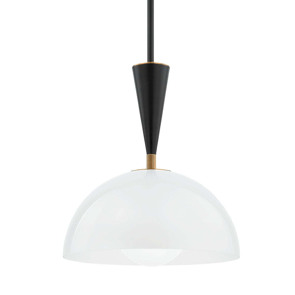 Payson Dimmable Single Light Pendant, 19.25" H x 16" W x 16" D