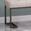 Banc capitonné capitonné, beige et bronze-883511850