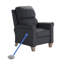 Fauteuil inclinable 2 pieds Pep-113040143