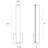 Tubo Slim Flush Mounted Sconce-27093413-27093414