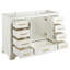 Quen 48" Freestanding Single Basin Vanity Set with Cabinet, Vanity Top, and Oval Undermount Sink-5937410-6080247