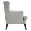 Fauteuil d'appoint Elle Decor Celeste 81 cm de large en velours capitonné, fauteuil à oreilles avec dossier capitonné, accoudoirs hauts et design vintage classique-35510111