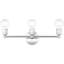 Éclairage pour meuble-lavabo moderne 20,25 po | Luminaire à 3 lumières | Matériau de base en acier.-340339177