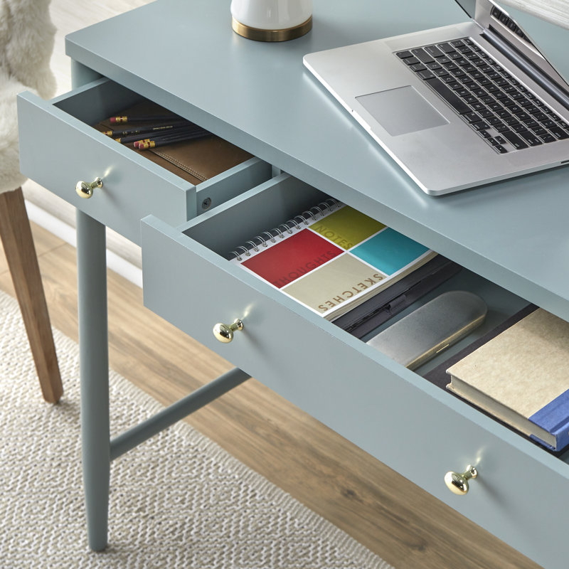 Linwood Desk, Soft Blue