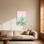 Plantes et fleurs sur fond rose pastel plante grasse-1607082330
