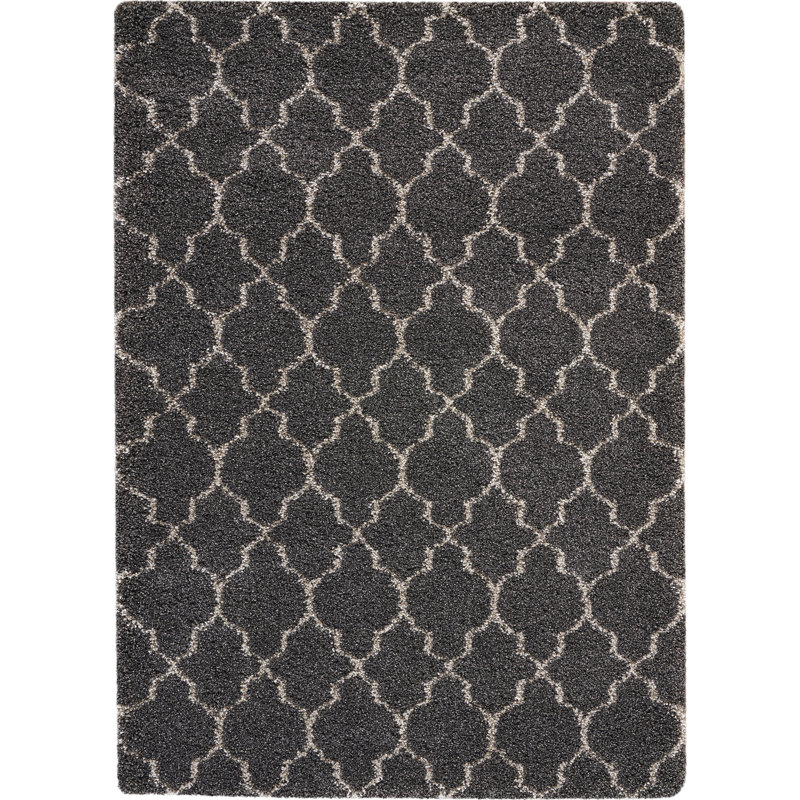 Tapis marocain à poils longs Sigrid, Rectangle 5 pi 3 po x 7 pi 5 po