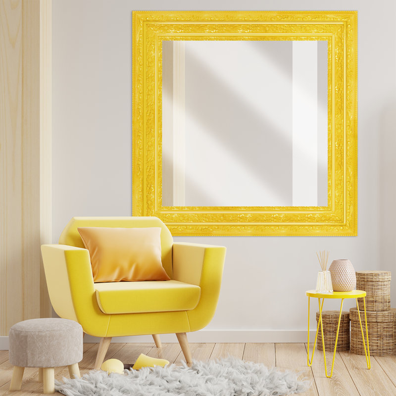 Miroir Elite, Lambo jaune, 49 po x 49 po