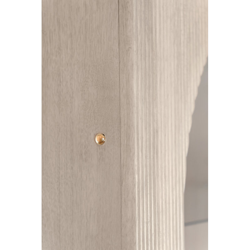 Manhattan Valley - Curio with Touch Lighting - Dusty Rose Finish, Dusty Rose