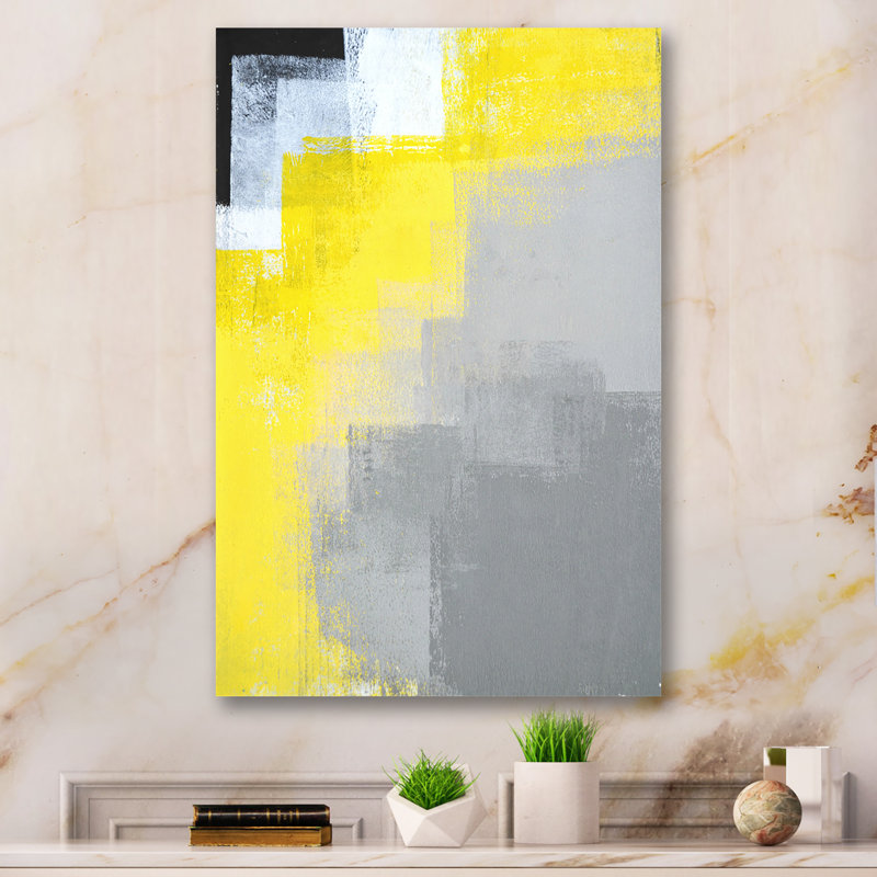 Abstrait, univers - peinture, H 20 po x l 12 po, Toile tendue