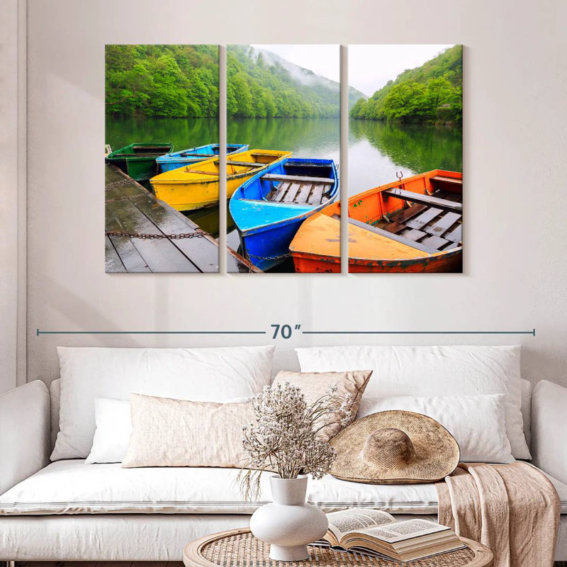 Mehar Lake Hamori Boats, 32" H x 50" W