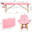 Table de massage portative ajustable avec appui-tête-779606624-734805864
