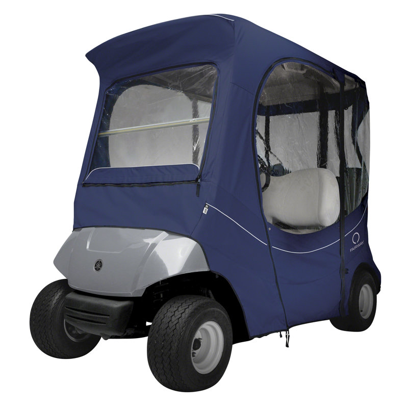 Housse pour voiturette de golf Fairway, Bleu marine