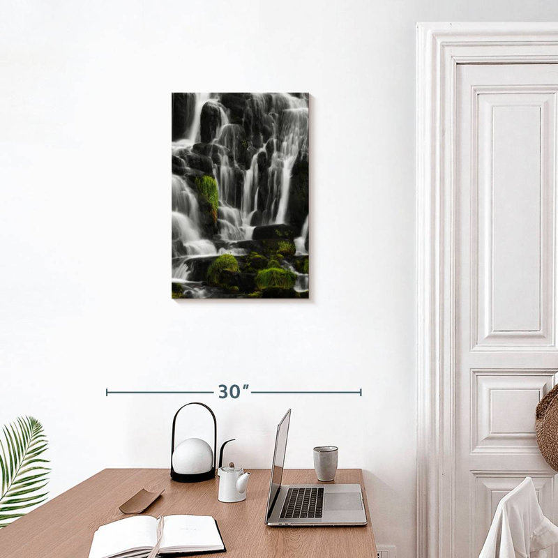 Kerrick White Sonority Waterfall, 24" H x 16" W