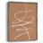 Terracotta Drift II - Matted and Framed Under Acrylic Glass, Large Living Room Wall Art-824401830-833930101-833930102