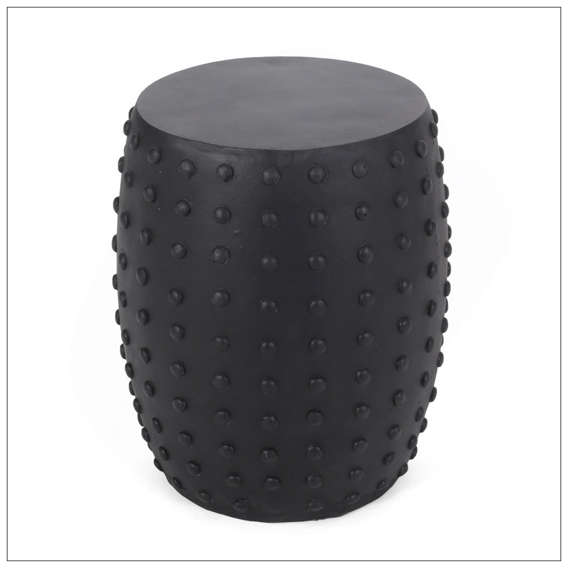 Table d'appoint d'extérieur en béton léger