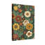 Motif floral de plantes et de fleurs aux couleurs vives et aux feuilles-147016104