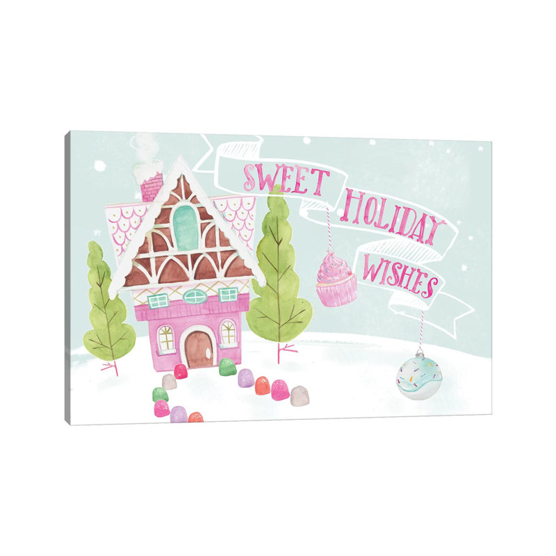 Candy Christmas Collection A by Jennifer Paxton Parker - Wrapped Canvas Gallery-Wrapped Canvas Giclée, 20.32cm H x 30.48cm W