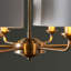 Landover 6 - Light Shaded Chandelier-69159323-69159322