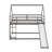 Aabidammar Kids Twin Bunk Bed-2144214782