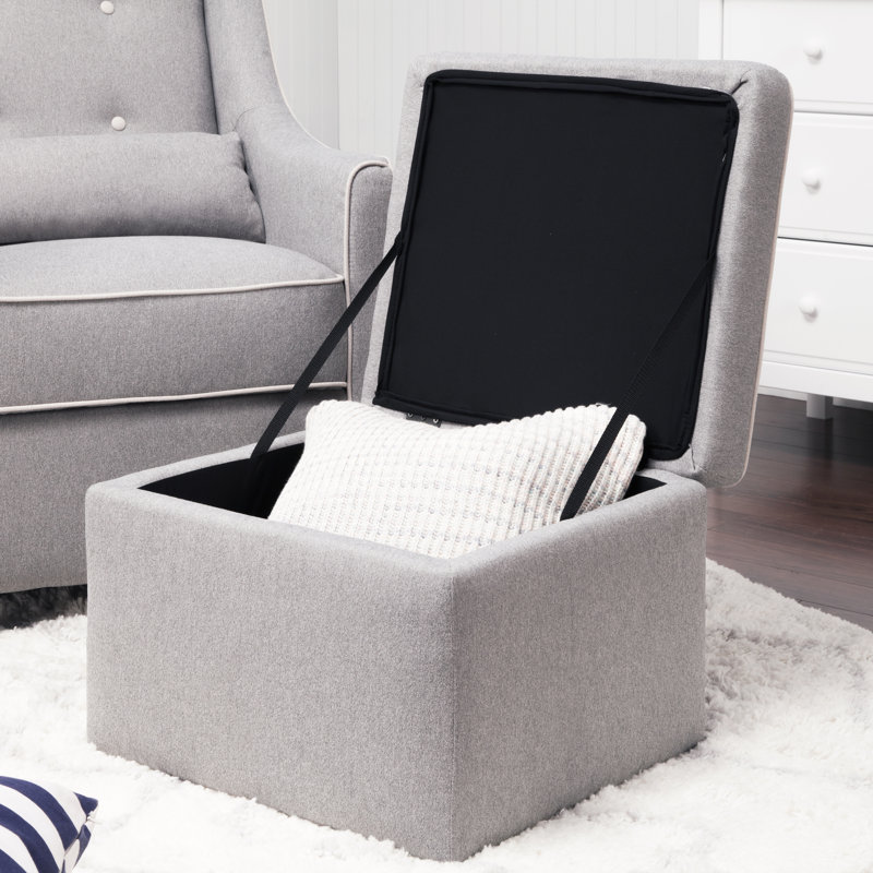 Owen Swivel Glider with Ottoman, Gray