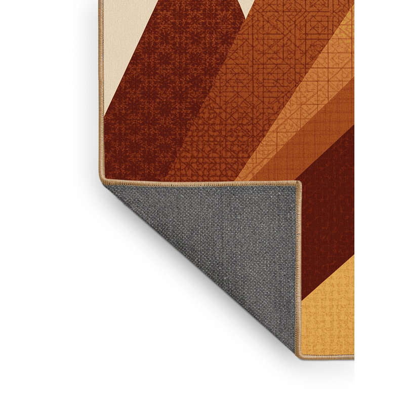 Tapis oriental doux et moelleux d'inspiration mondiale Eiler - brun clair, 2 x 4