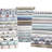4 Pcs King Printed Sheet In 100% Cotton Flannel, With White Village Print, Ultra - Soft Handfeel, Cozy, Machine Washable, , Includes Flat, Fitted Sheets And 2 Pillowcases, Fits Mattresses Size Cozy