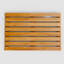 Tapis de douche en teck Saneha