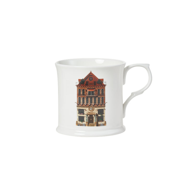 Grande tasse thématique «Thibaud Herem» (Village)