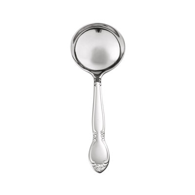Louche à persiennes en acier inoxydable 18/0 CAC de 1 oz 7 po CAC