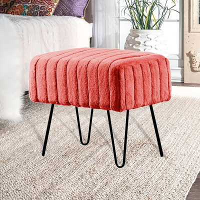 Defranco Upholstered Ottoman