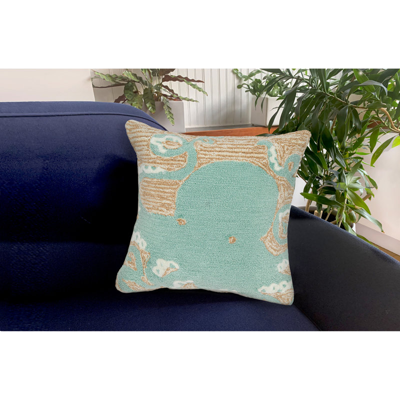  Housse et insert de coussin extérieur d'extérieur, bleu