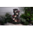 32.7’’h 6-tier Rock Water Fountain Outdoor Cascading Waterfall Fountain With 3 Plant Nooks And Led Lights, Outdoor Water Fountain For Garden, Patio, Porch & Yard Decor