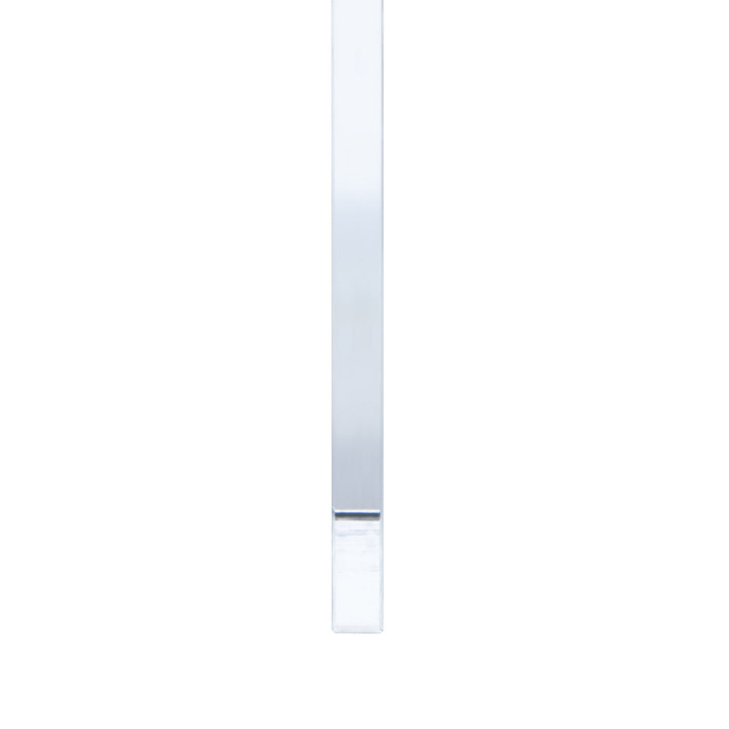 Repose-pieds standard rectangulaire de 49,4 po de largeur, Peau de mouton blanc