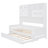 Wooden Daybed With Twin Size Trundle, And All-In-One Cabinet And Shelf-958096290-958096291