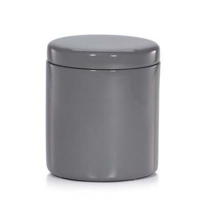 Domus Smoke Gloss Bathroom Storage Container