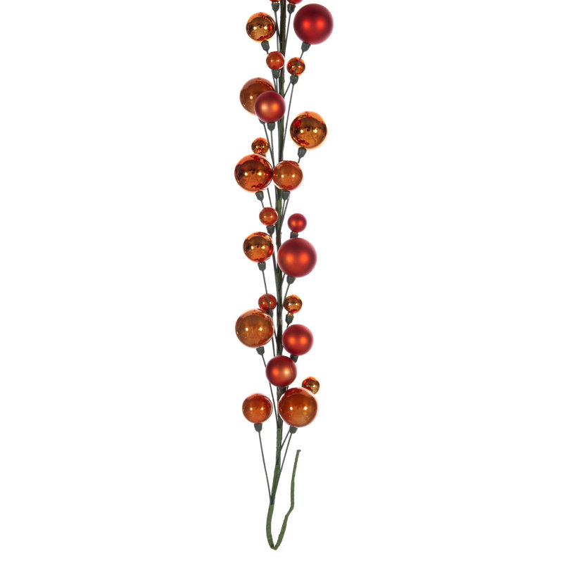 Guirlande Vickerman 6 pi., Orange bruni