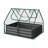 Raised Garden Bed with Removable Green House - 4ft x 3ft Rust-Resistant Galvanized Steel Planter Box with PVC Grow Tent by Pure Garden