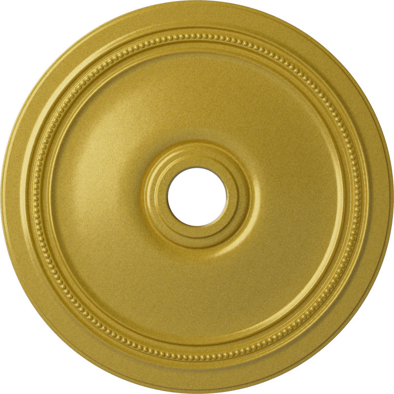24 po de diamètre extérieur x 3 5/8 po de profondeur x 1 1/4 po de médaillon de plafond Diane (convient aux auvents jusqu'à 6 1/4 po)